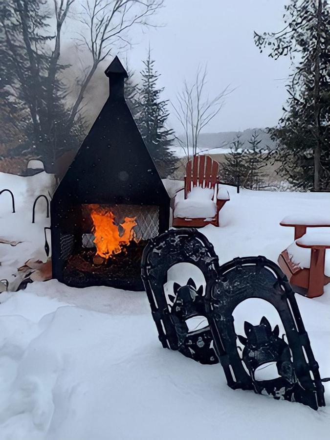 Вилла Le Chalet Au Souvenir Bouchette Экстерьер фото